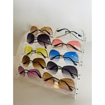 Oversized circle Sunglasses “You See Me”