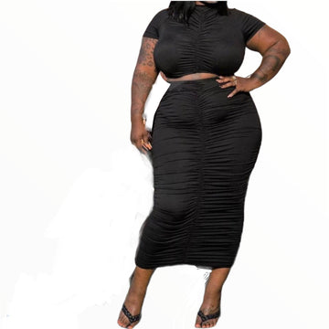 Black Just Curvy 2pc set