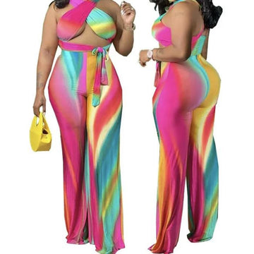 Colorful Wrap Chest 2 pc set